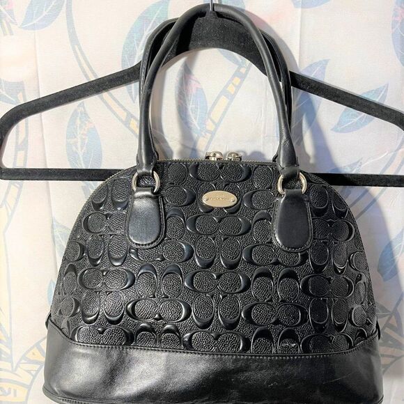 Coach Signature Dome Bag - GUC - Picture 1 of 10
